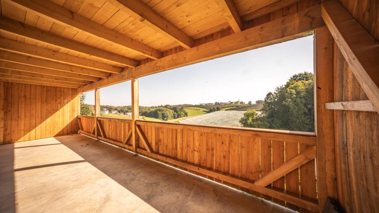 Oko-Neubau Ferienhaus - Kogelbuch Comfort Villa Nestelbach bei Graz Eksteriør billede